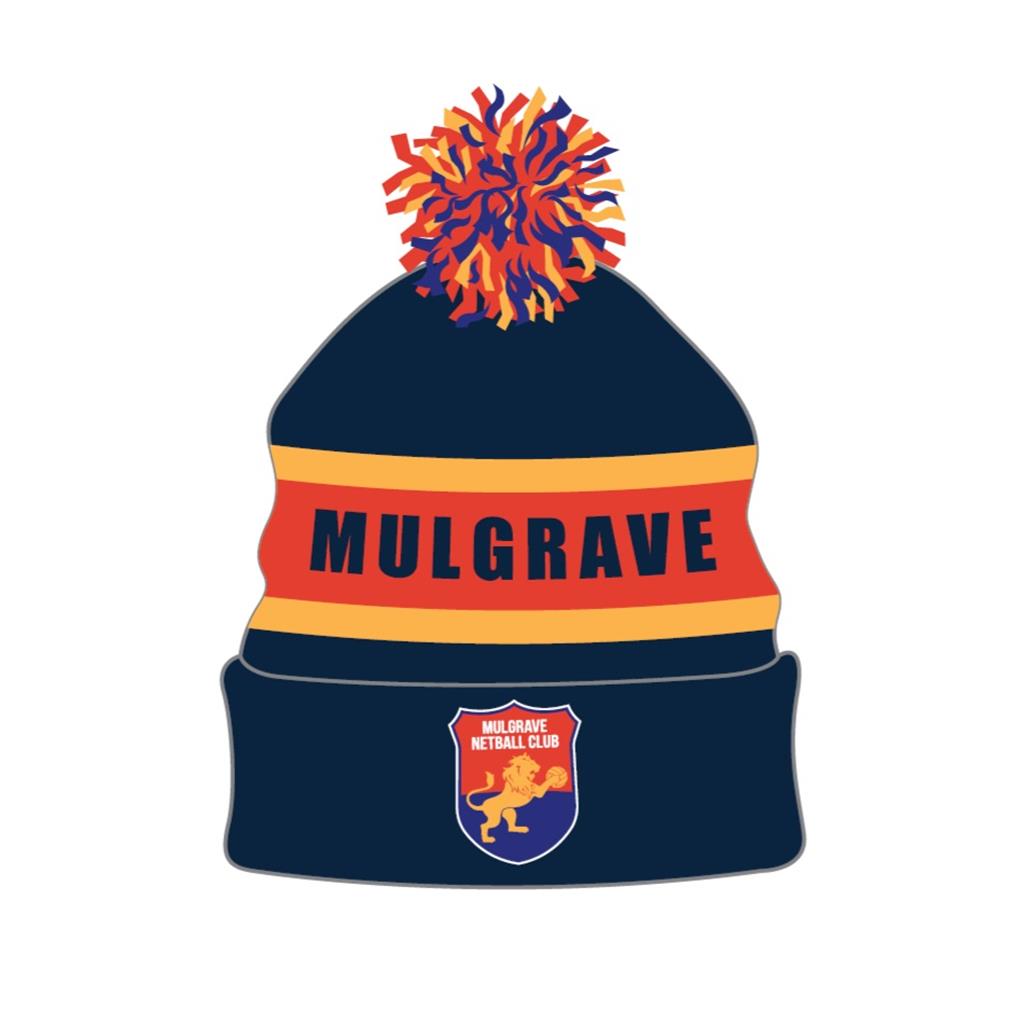 BEANIE NAVY / RED