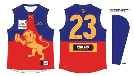 KIDS FOOTY JUMPER - Sleeveless